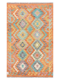 Maimana Kilim - 171 × 106 cm (5'7" x 3'6")