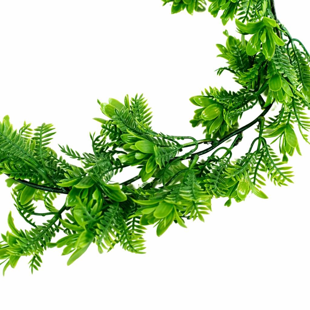 160cm Artificial Green Floral Garland Hanging Foliage Decoration - Premium Quality