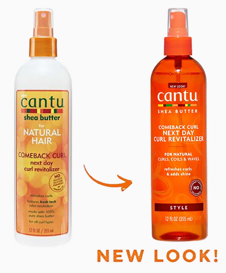 Cantu Shea Butter Comeback Curl Next Day Curl Revitalizer 355ml