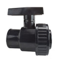Polypropylene Single Union Female Ball Valve, 1"