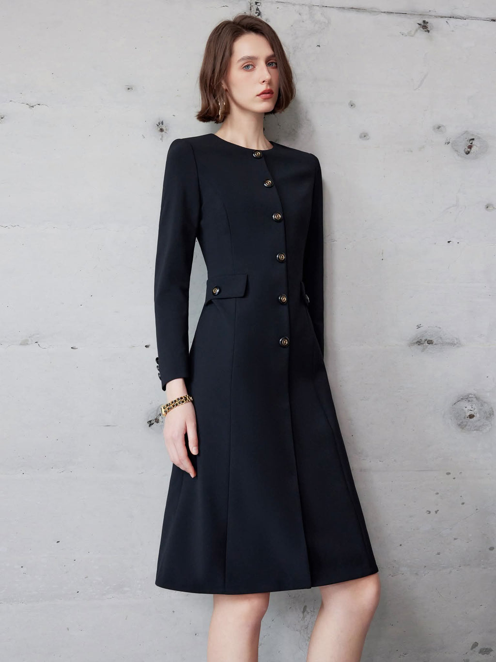 The Midnight Sapphire Dress