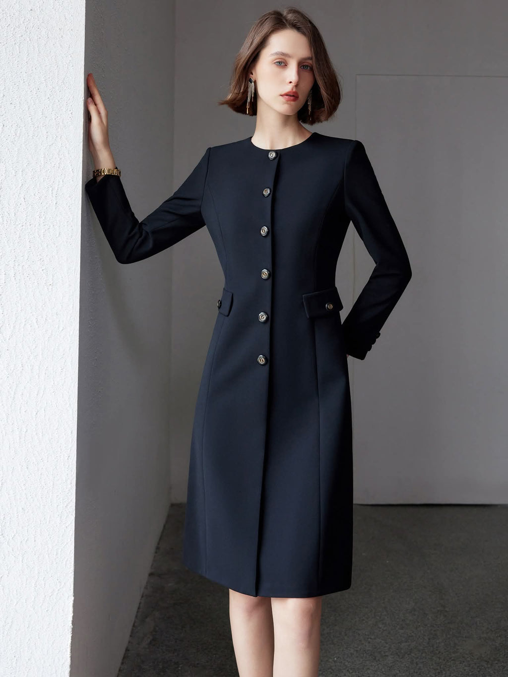 The Midnight Sapphire Dress