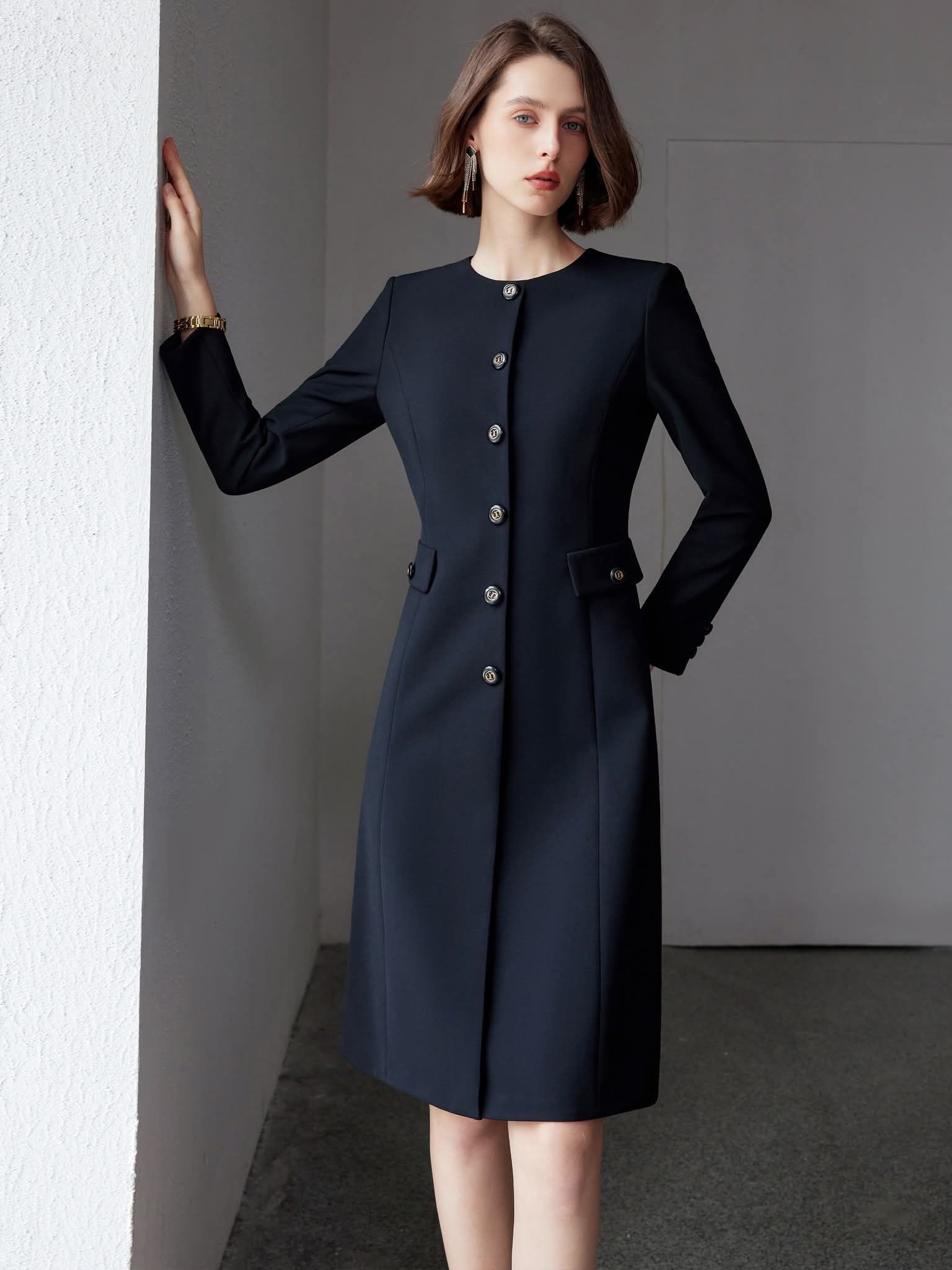 The Midnight Sapphire Dress