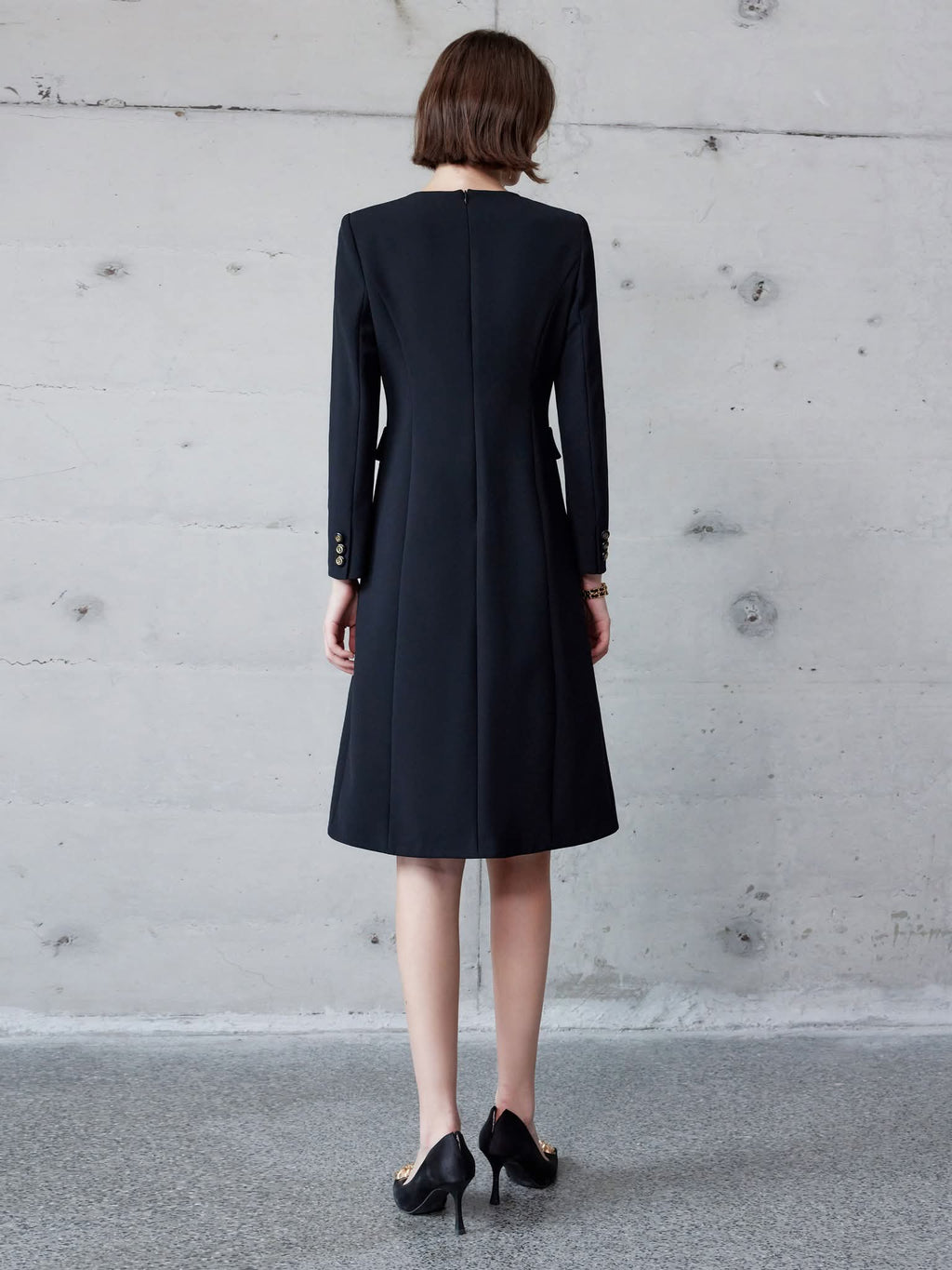 The Midnight Sapphire Dress