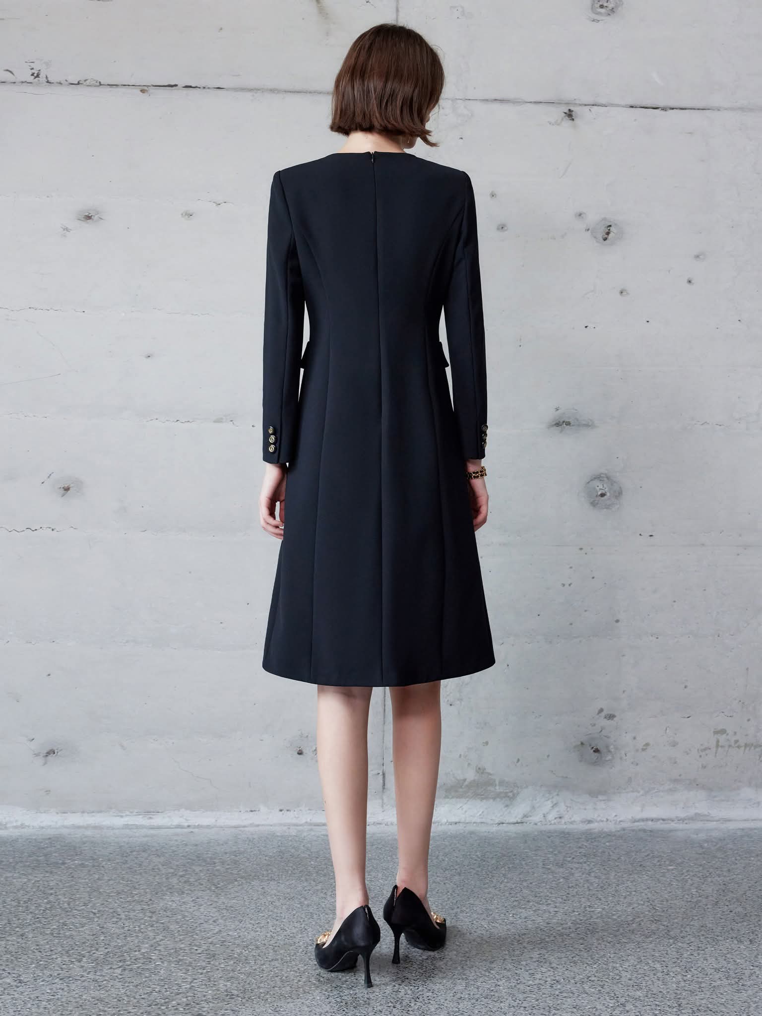 The Midnight Sapphire Dress