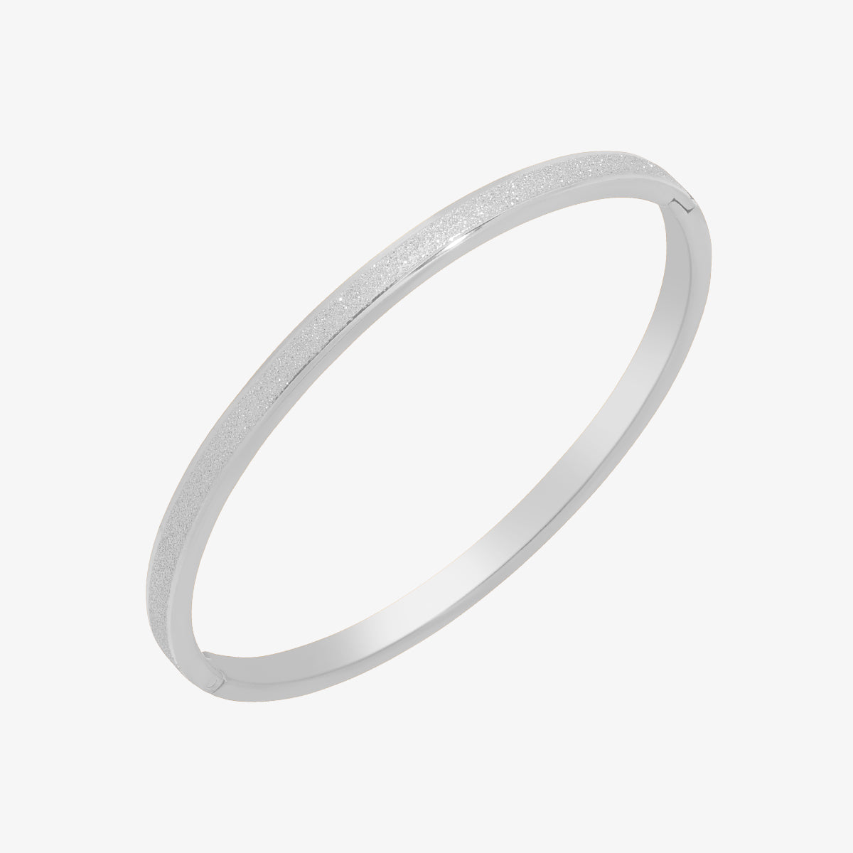 simple glitter thin bangle