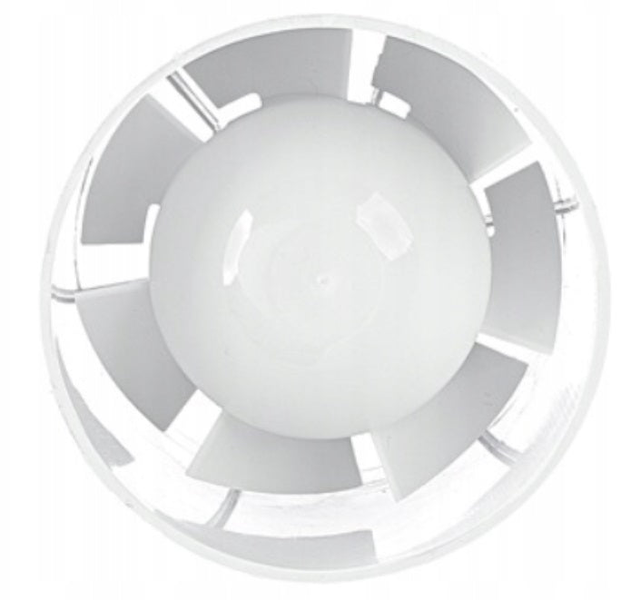 Euro 2 In Line Bathroom Fan 120mm DIY Tool Accessory Home and Garden Use