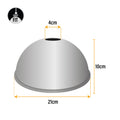 Red Modern Dome Light Shades Easy Fit Ceiling Pendant~1892